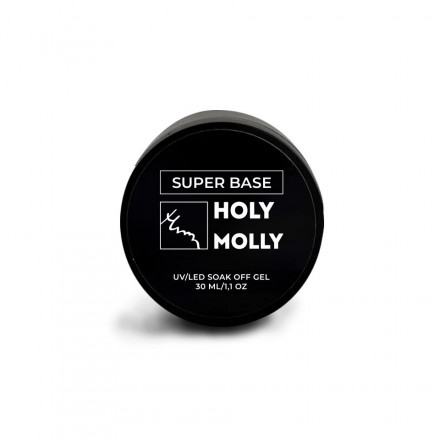 HOLY MOLLY   База прозрачная   Base   SUPER   30мл   (шайба)
