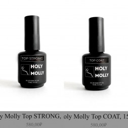 HOLY MOLLY   Топ с л/с   Top   coat   15мл