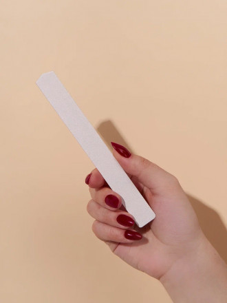 ALGEBRA BEAUTY   SOFT WHITE   Тонкие   L   #150   (50шт)   Сменные  файлы для пилки без подложки