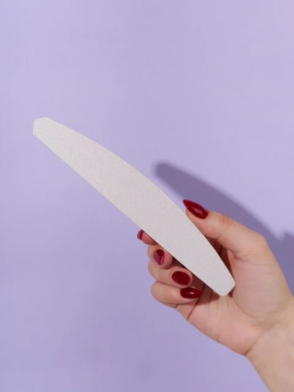 ALGEBRA BEAUTY   SOFT WHITE   Тонкие   XL   #180   (50шт)   Сменные  файлы для пилки без подложки