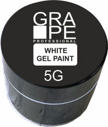 GRAPE  Гель-краска  5г  Gel Paint  WHITE