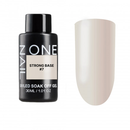 ONE NAIL   Base STRONG #07   30мл (бутылка)   База камуфлирующая густая