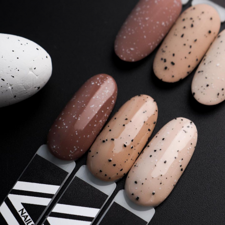 VOGUE NAILS   Топ с эффектом перепелиного яйца  10мл  Top EGG MIX