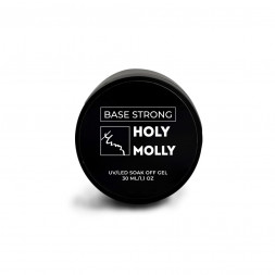 HOLY MOLLY   База прозрачная   Base   STRONG   30мл   (шайба)