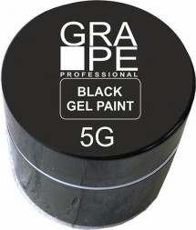 GRAPE  Гель-краска  5г  Gel Paint  BLACK