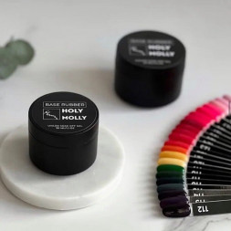 HOLY MOLLY   База прозрачная   Base   RUBBER   30мл   (шайба)
